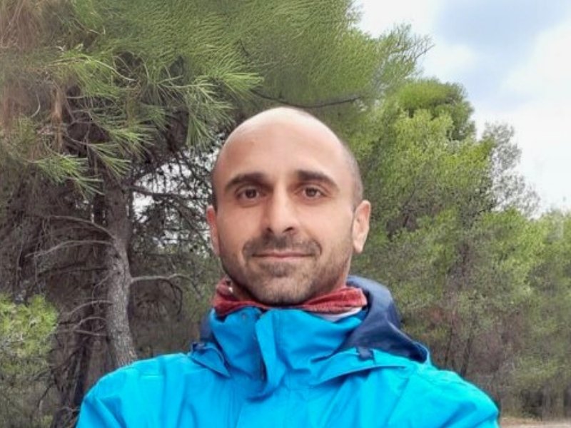 Antonis Panou, Technical Trail Builder for Paths of Greece hiking infrastructure.